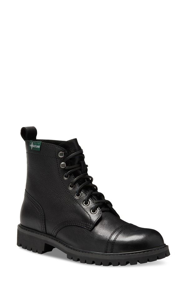 イーストランド メンズ シューズ ブーツ・レインブーツ キャップ Eastland Ethan 1955 Cap Toe Boot Men BLACK ブラック