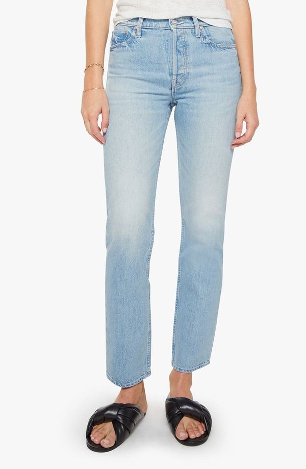 マザー レディース ボトムス デニムパンツ ストレート アンクル ジーンズ MOTHER The Tomcat Skip Ankle Straight Leg Jeans HEAD RUSH