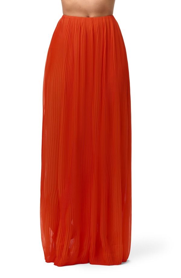 ネイキッドワードローブ レディース ボトムス カジュアルパンツ ワイドレッグ Naked Wardrobe Pliss Wide Leg Pants TANGERINE タンジェリン 30,420円