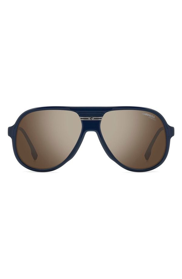 カレラ メンズ アクセサリー サングラス・アイウェア Carrera Eyewear Sport 59mm Pilot Sunglasses BLUE SILVER SP ブルー