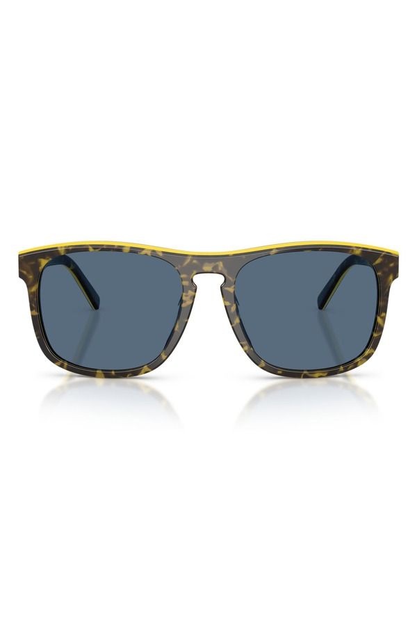 スクーデリア フェラーリ メンズ アクセサリー サングラス・アイウェア Scuderia Ferrari 57mm Square Sunglasses GREY HAVANAYELLOW DARK B