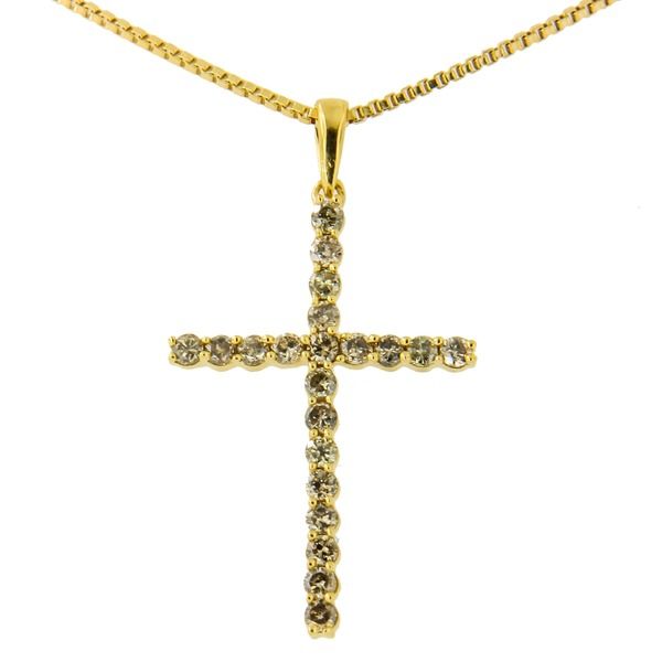 ハウスオブブリリアンス レディース アクセサリー ネックレス・チョーカー レース Haus of Brilliance 14K Yellow Gold Plated Silver 12 Cttw Ch