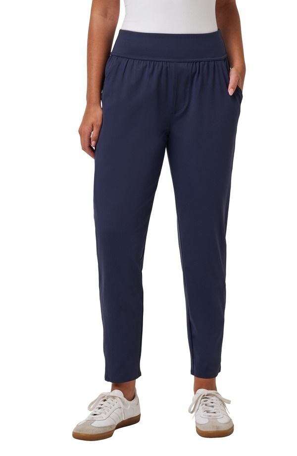 トラビスマヒュー レディース ボトムス カジュアルパンツ ニット TravisMathew Moveknit Resilience Pants NAVY BLAZER ネイビー
