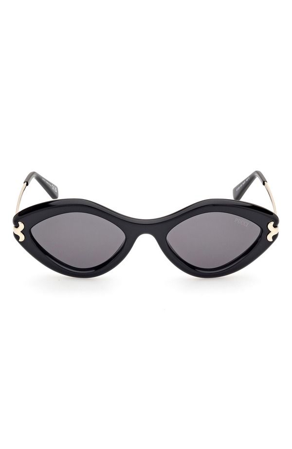 エミリオ・プッチ レディース アクセサリー サングラス・アイウェア Emilio Pucci Geometric 54mm SunglassesHINY BLACK SMOKE ブラック