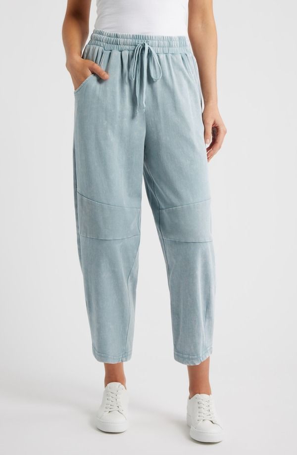 シティブルース レディース ボトムス カジュアルパンツ スウェットパンツ コットン CITY BLUES Cotton Barreleg Sweatpants BLUE GROTTO ブルー