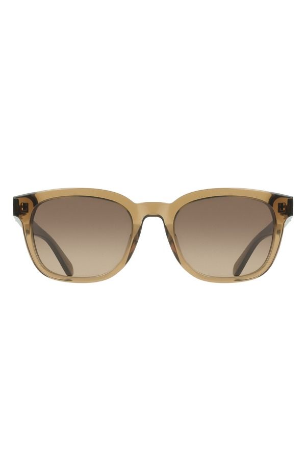 フェラガモ メンズ アクセサリー サングラス・アイウェア FERRAGAMO 54mm Rectangle Sunglasses TRANSPARENT BROWN ブラウン