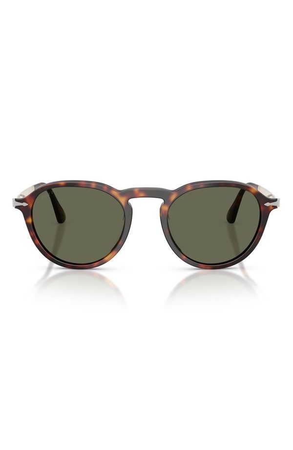 ペルソル レディース アクセサリー サングラス・アイウェア Persol 51mm Polarized Phantosunglasses HAVANA POLAR GREEN グリーン
