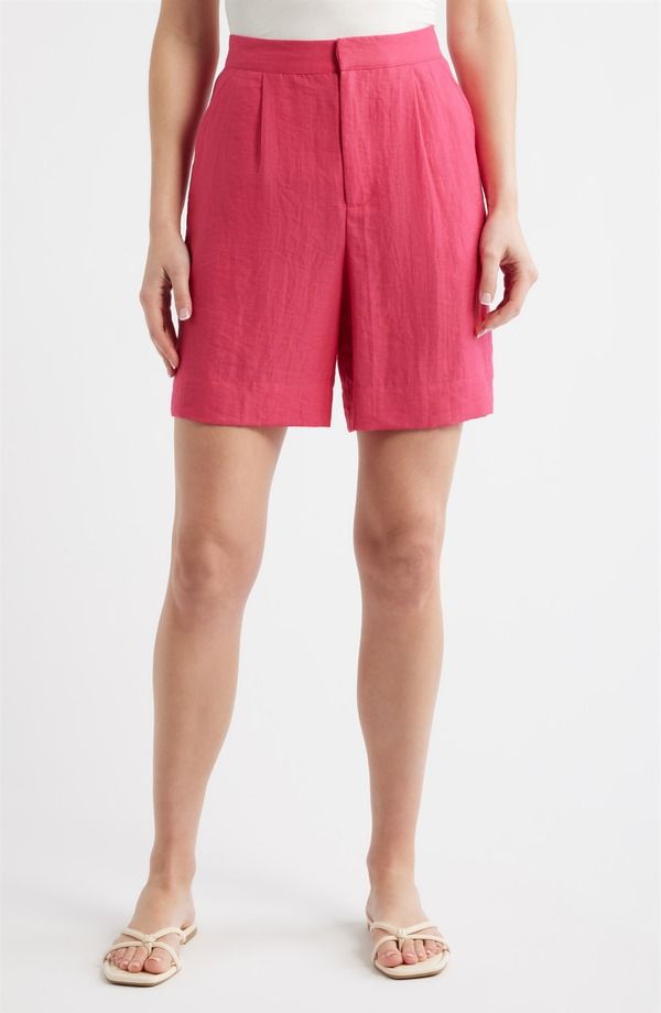シティブルース レディース ボトムス ハーフパンツ・ショーツ ショートパンツ CITY BLUES Pleat Front Bermuda Shorts BRIGHT ROSE 9,436円