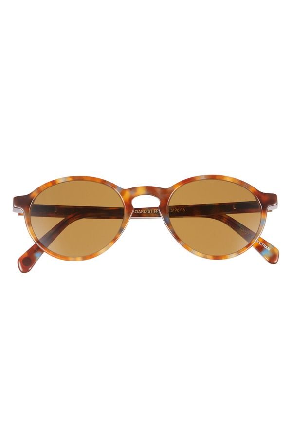 アイブブス レディース アクセサリー サングラス・アイウェア eyebobs Board Stiff 49mm Round Polarized SunglassesPOTTY BLUE TORT GR