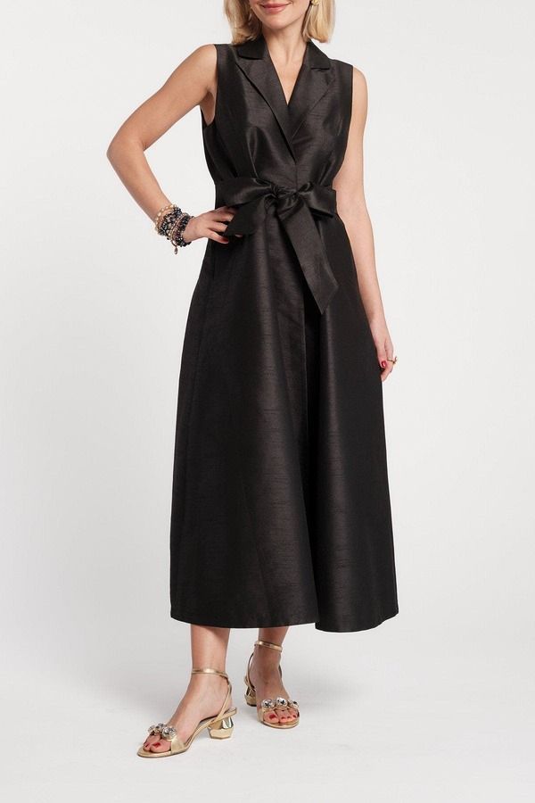 フランセスバレンタイン レディース トップス ワンピース マキシ Frances Valentine Lucia Maxi Dress Black ブラック