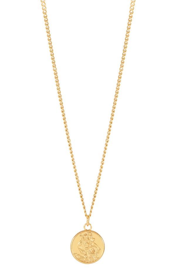 エステラバートレット レディース アクセサリー ネックレス・チョーカー レース Estella Bartlett St Christopher Pendant Necklace GOLD ゴールド 11,085円