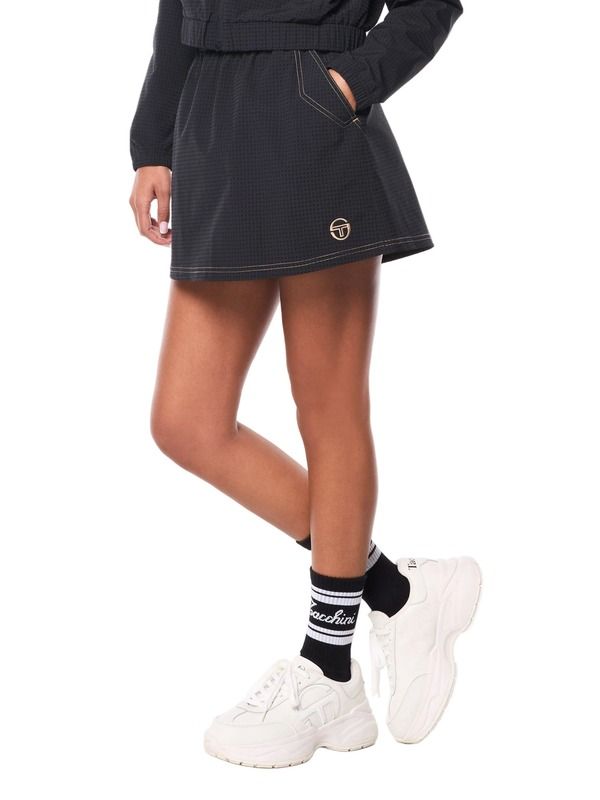 セルジオタッキーニ レディース ボトムスカート Sergio Tacchini Roma Skirt BLACK BEAUTY ブラック