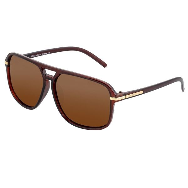 シンプリファイ レディース アクセサリー サングラス・アイウェア SIMPLIFY Reed Polarized Sunglasses BrownBrown ブラウン