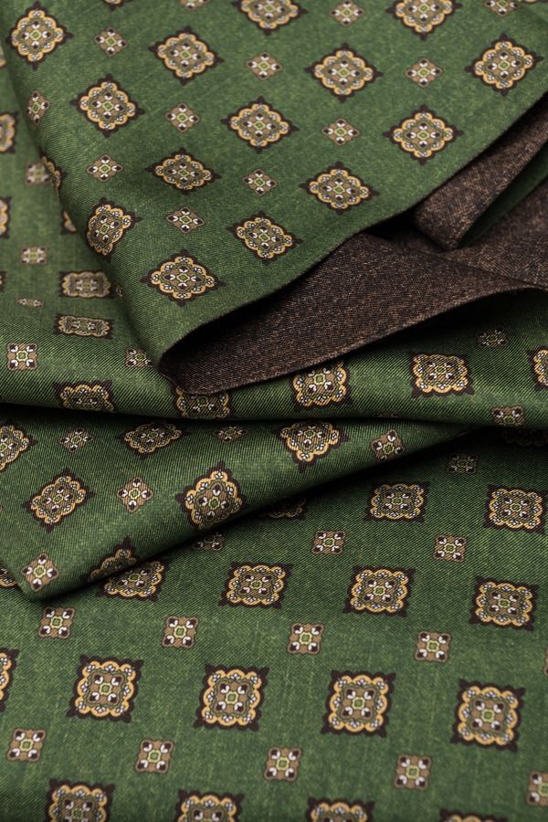エリザベッタ メンズ アクセサリー マフラー・ストール・スカーフ シルク Elizabetta Volterra Silk Scarfor Men Green グリーン