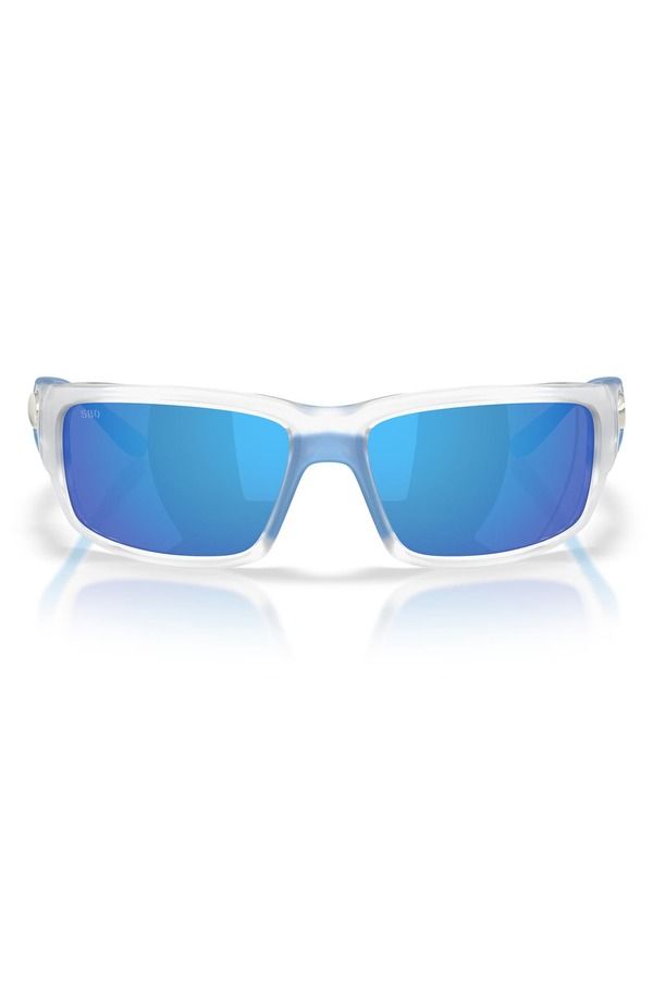 コスタデルマール メンズ アクセサリー サングラス・アイウェア Costa Del Mar Fantail 60mm Polarized Sunglasses MATTE CLEAR BLUE MIR