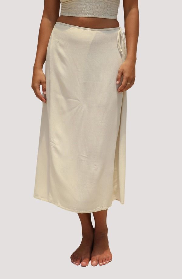 ストーンフォックスウィム レディース ボトムスカート ミディ Stone Fox Swim Holiday Midi Skirt SUMMER SAND サンド