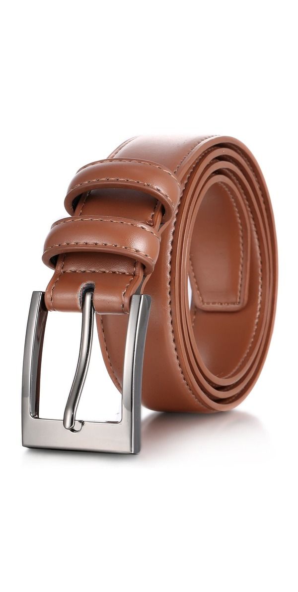 ミオマリオ メンズ アクセサリー ベルト レザー Mio Marino Dualoop Leather Dress Beltan タン