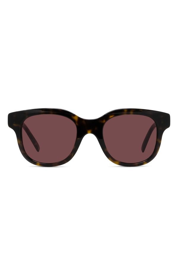 ジバンシー メンズ アクセサリー サングラス・アイウェア Givenchy 49mm City Geometric Sunglasses DARK HAVANA BORDEAUX
