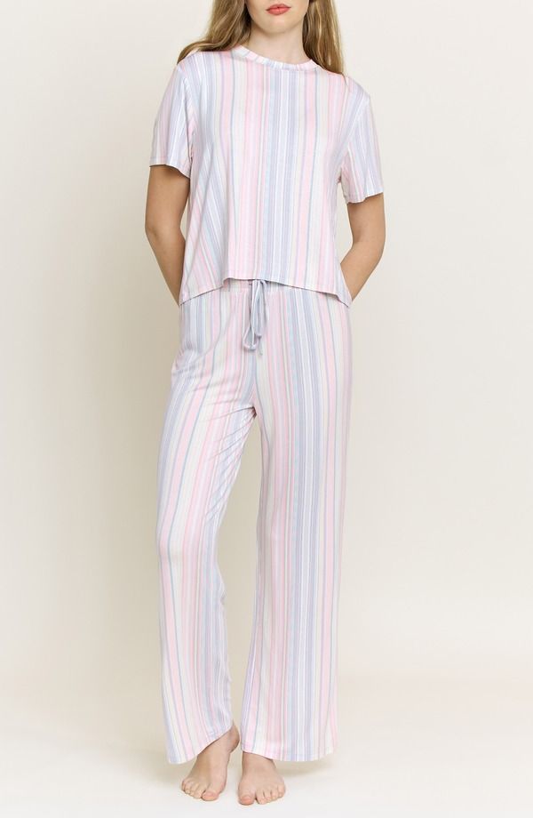 ハニーデュー インティメッツ レディース アンダーウェア ナイトウェア Honeydew All American Pajama Set DEW MULTI STRIPE マルチカラー