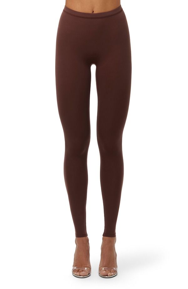 ネイキッドワードローブ レディース ボトムス カジュアルパンツ ハイウエスト レギンス Naked Wardrobe High Waist Leggings CHOCOLATE チョコレート