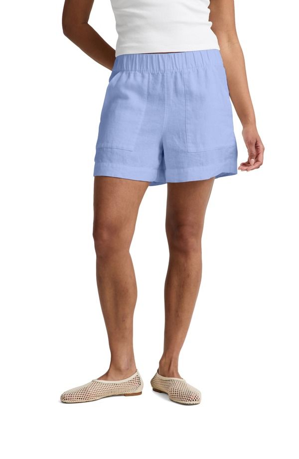 ビヨンドヨガ レディース ボトムス ハーフパンツ・ショーツ ショートパンツ リネン Beyond Yoga Softwash Linen Easy Shorts PASTEL PERIWINKLE