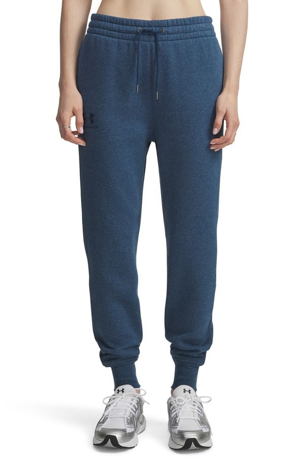 アンダーアーマー レディース ボトムス カジュアルパンツ ジョガーパンツ フリース Under Armour Icon Fleece Joggers WHAM BLUE LIGHT HEATHER ヘ