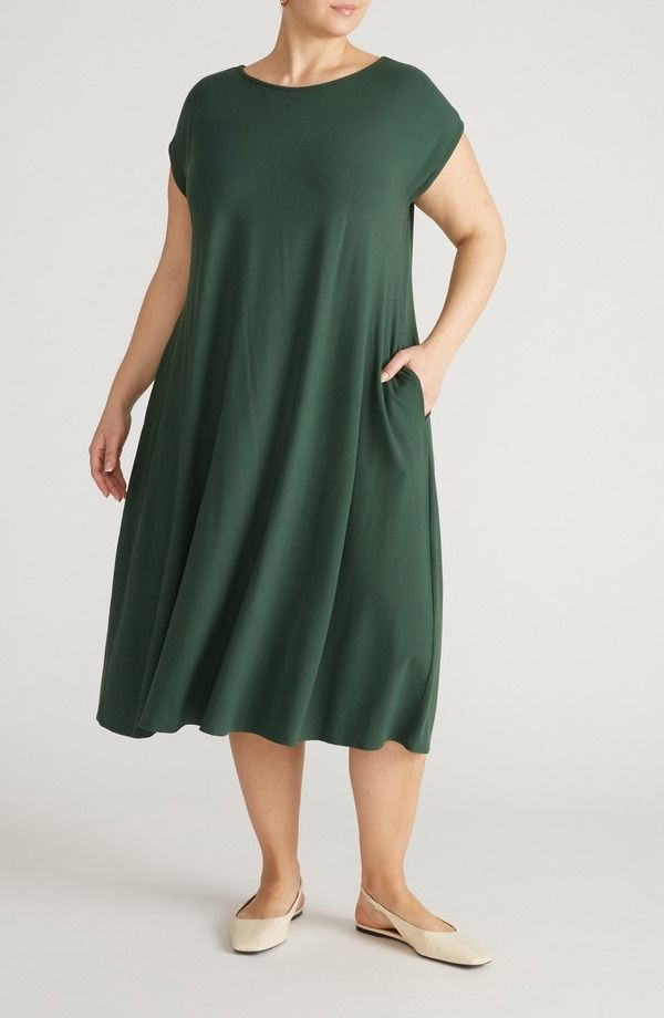 ユニバーサル スタンダード レディース トップス ワンピース プラスサイズ ジャージー Universal Standard Heatwave Divine Jersey Dress Plus Reg