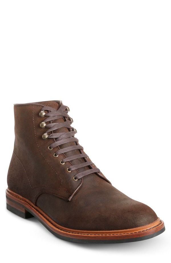 アレン エドモンズ メンズ シューズ ブーツ・レインブーツ Allen Edmonds Higgins Mill Plain Toe Boot Men BROWN SUEDE ブラウン