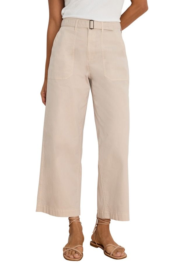 ニックプラスゾーイ レディース ボトムス カジュアルパンツ ワイドレッグ プチ NICZOE Highland Soft Stretch Wide Leg Pants Petite Regular M