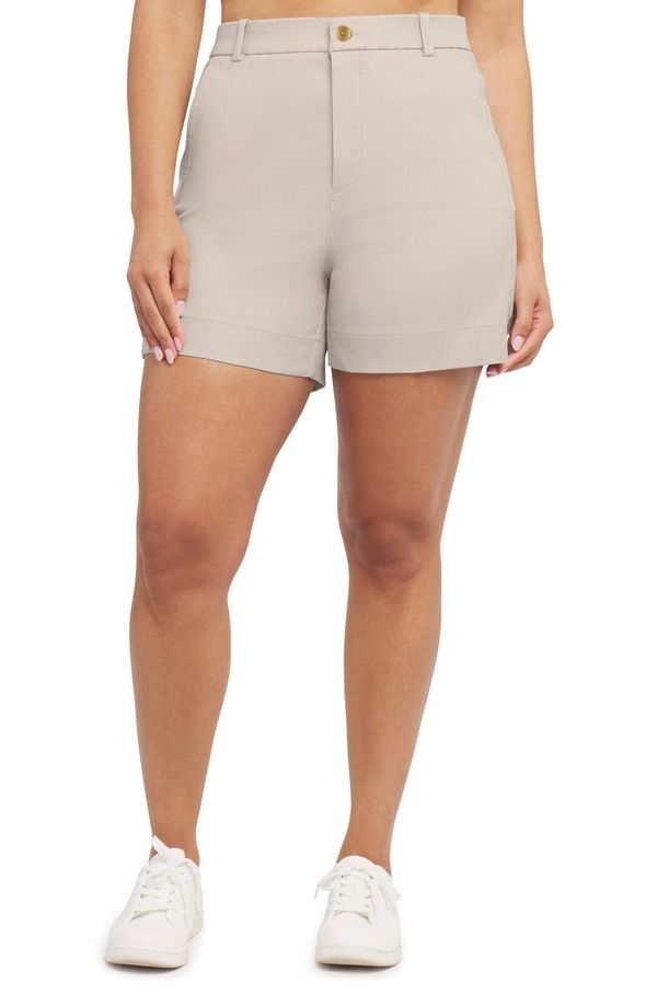 スパンク レディース ボトムス ハーフパンツ・ショーツ ショートパンツ SPANXsupersmooth Stretch Twill Shorts BONE