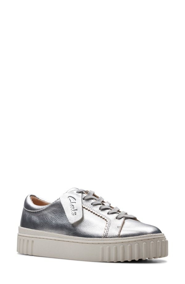クラークス レディース シューズ スニーカー Clarks Mayhill Walk Sneaker Women SILVER METALLIC シルバー 28,712円