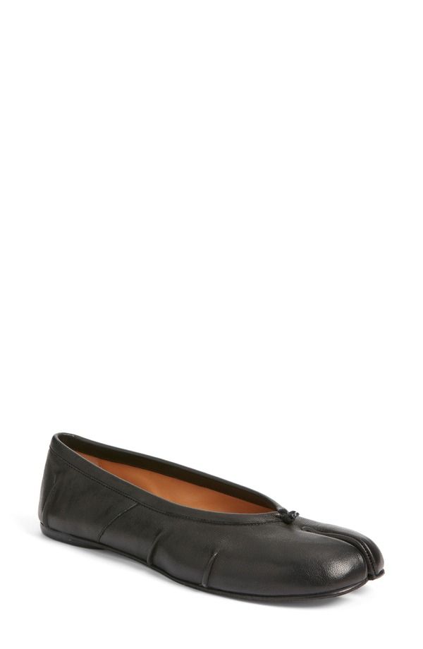 マルタンマルジェラ レディース シューズ スニーカー Maison Margiela Tabi Ballet Flat Women BLACK ブラック