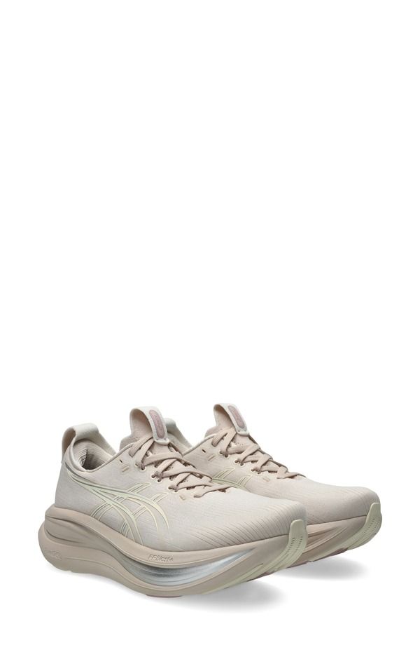 アシックス レディース シューズ スニーカー ASICS GELNIMBUS 28 Running Shoe Women MINERAL BEIGE CREAM クリーム