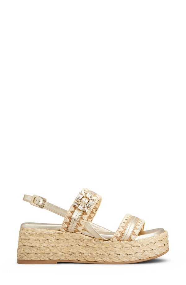 ロジェ・ヴィヴィエ レディース シューズ スニーカー プラットフォーム サンダル Roger Vivier Summer Crystal Embellished Platform Espadrille