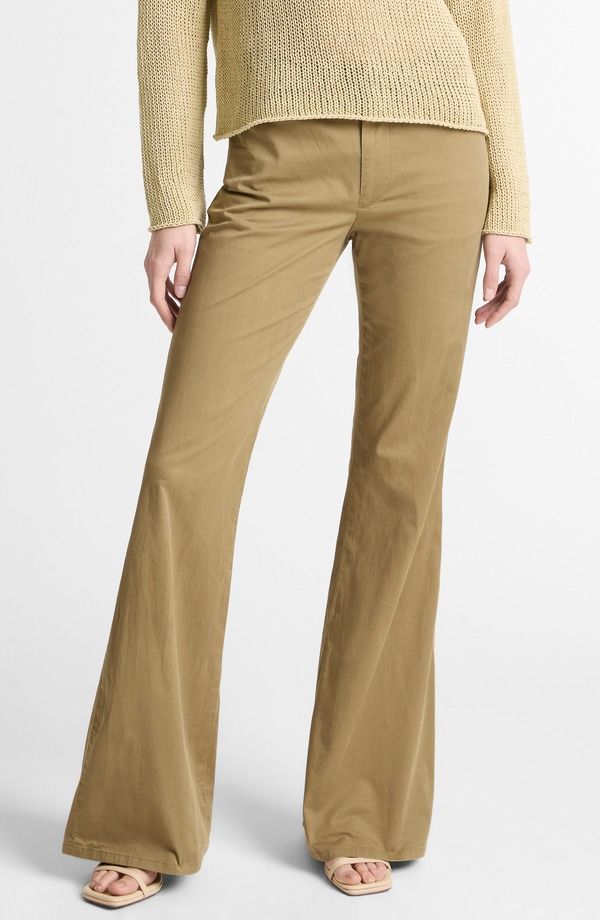 ヴィンス レディース ボトムス カジュアルパンツ Vince Flare Pants TAPENADE
