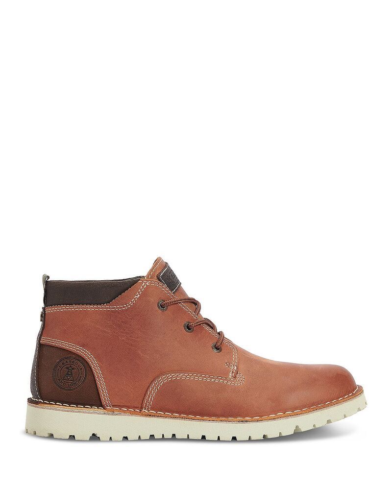 バブアー メンズ シューズ ブーツ・レインブーツ ダービー Barbour Mens Bedrock Derby Chukka Boots Timber Tan タン