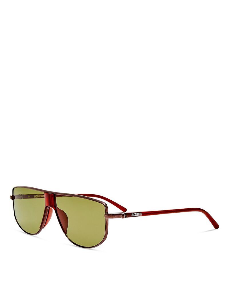 ジャクエムス レディース アクセサリー サングラス・アイウェア JACQUEMUS Corsaviator Sunglasses 56mm Brown ブラウン