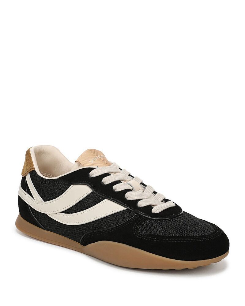 ヴィンス レディース シューズ スニーカー Vince Womens Echo Trainer Sneakers BlackFlax ブラック