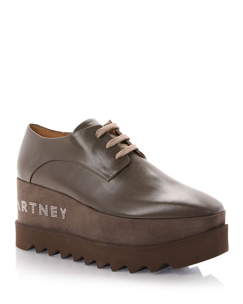 ステラマッカートニー レディース シューズ スニーカー プラットフォーム Stella McCartney Womens Elyse Platform Sneakers Dark Taupe トープ
