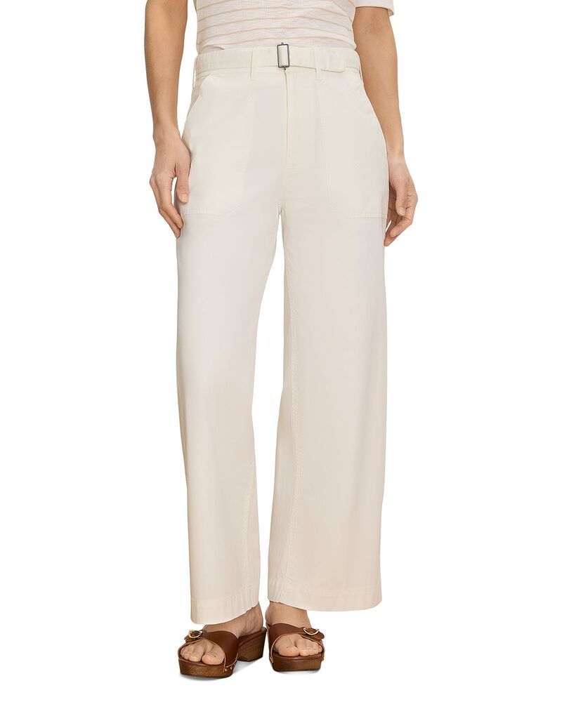 ニックプラスゾーイ レディース ボトムス カジュアルパンツ ワイドレッグ アンクル NICZOE Highland Soft Stretch Wide Leg Belted Ankle Pants P