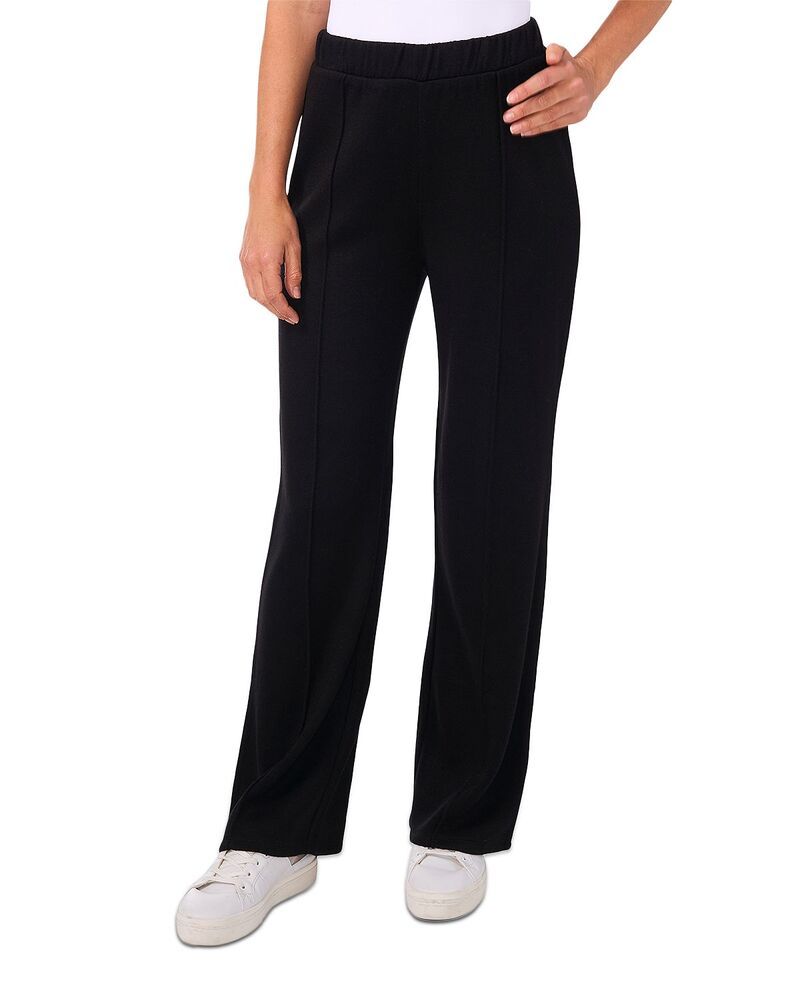 ヴィンスカムート レディース ボトムス カジュアルパンツ ワイドレッグ スウェットパンツ VINCE CAMUTO Wide Leg Sweatpants Rich Black ブラック