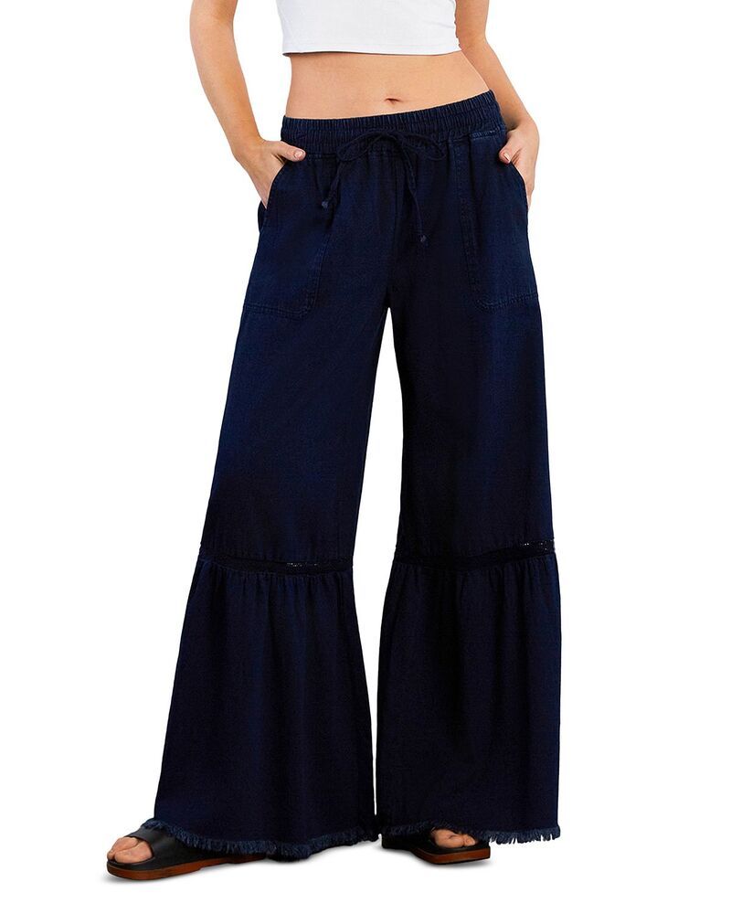 ビリー T レディース ボトムス カジュアルパンツ Billy T Flowy Pants True Indigo インディゴ