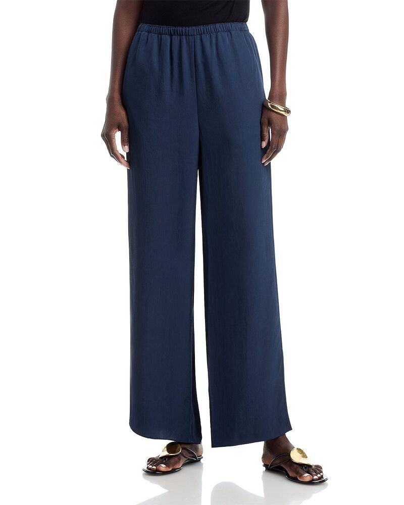 セオリー レディース ボトムス カジュアルパンツ Theory Slit Hem Pull On Pants Nocturne Navy ネイビー