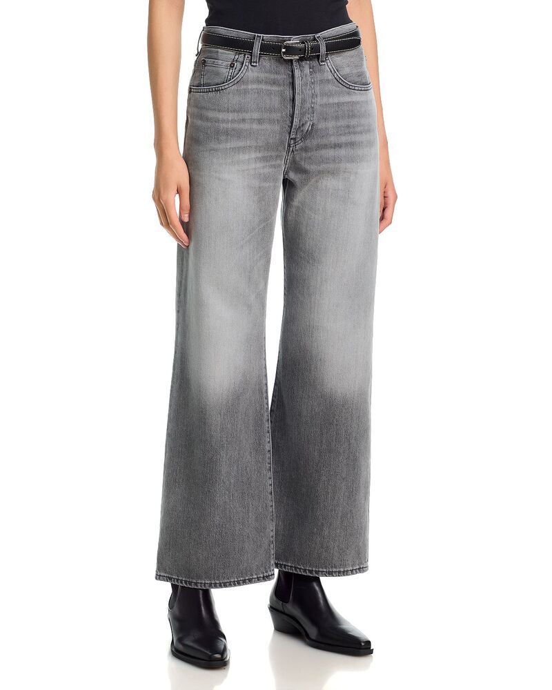 アクネ ストゥディオズ レディース ボトムス デニムパンツ ジーンズ Acne Studios Five Pocket Jeans in Ash Grey グレー