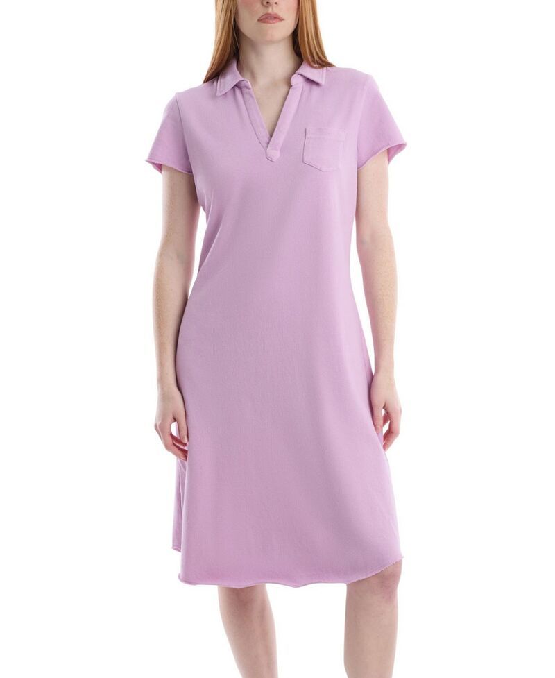 ウィルト レディース トップス ワンピース ポロシャツ WILT Polo Dress with Chest Pocket Orchid Bouquet