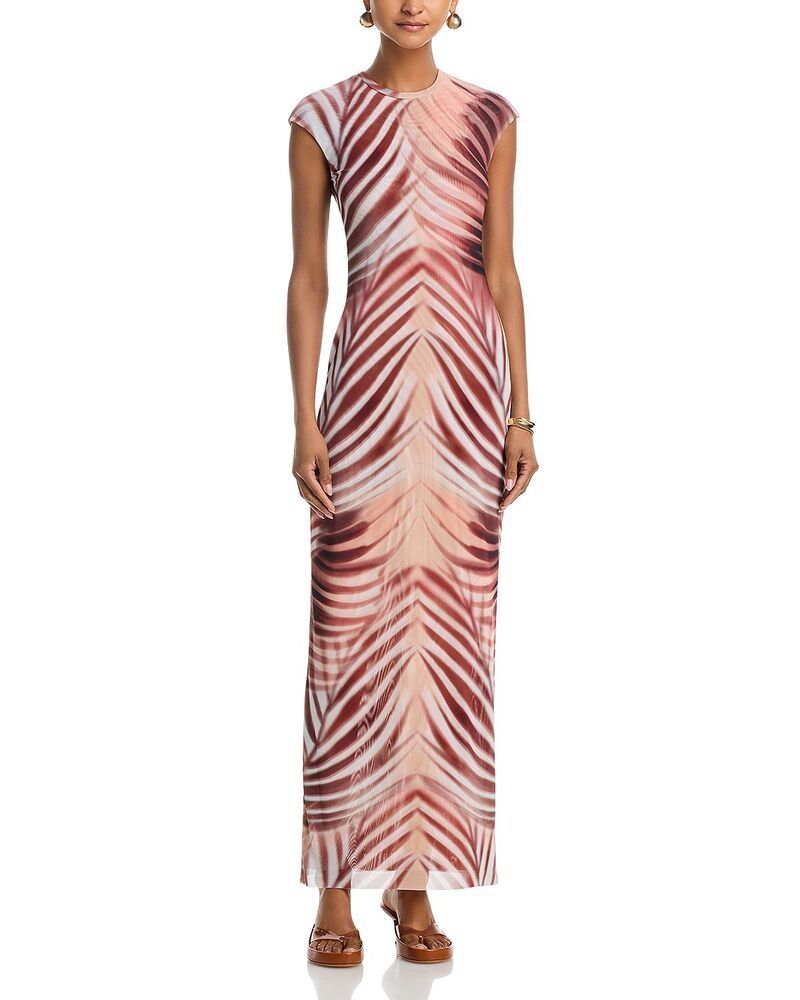 エーエフアールエム レディース トップス ワンピース ミディ AFRMylo Midi Dress Kissing Palms
