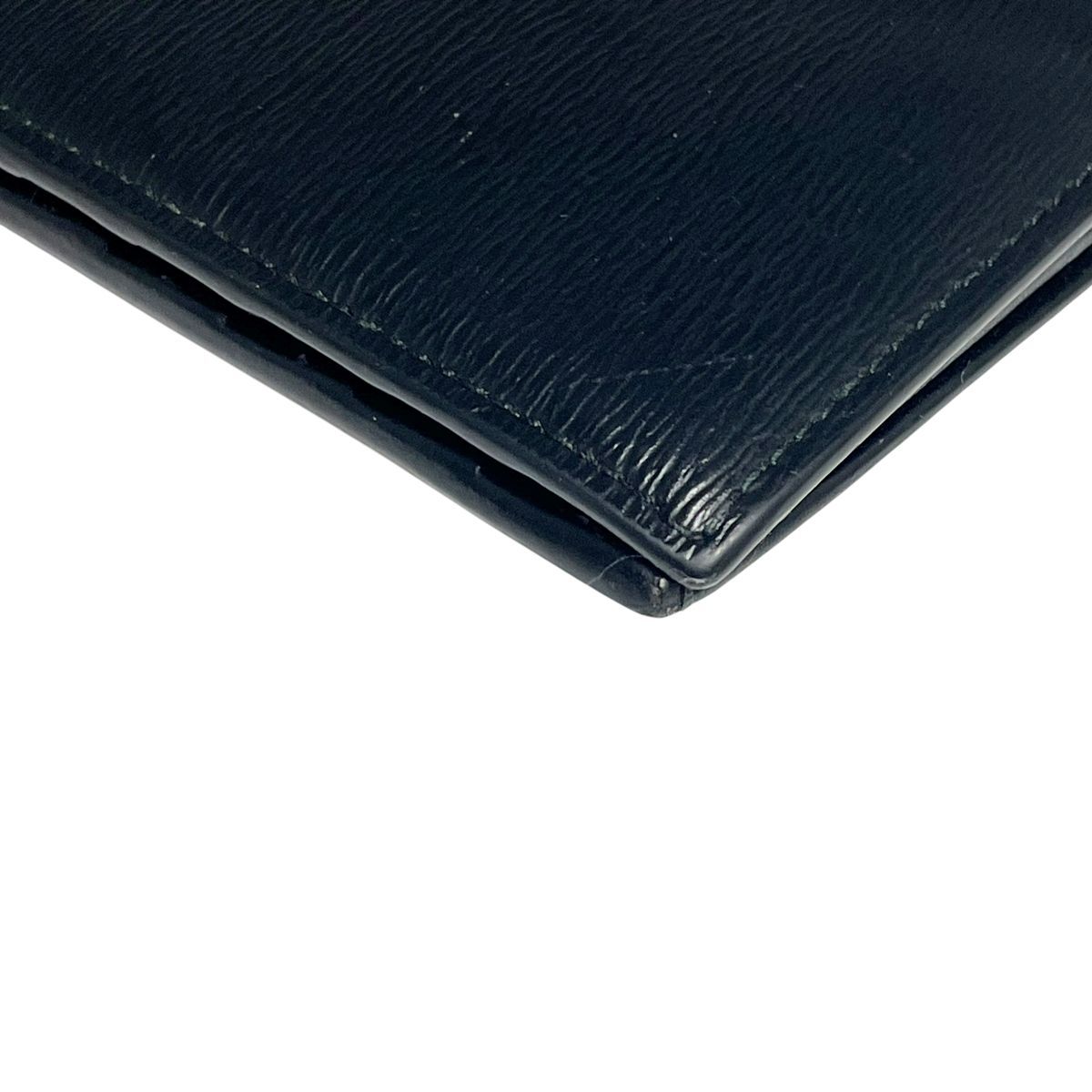 中古】 Dior Homme ディオール オム Bee 二つ折り長財布 2ABBC002