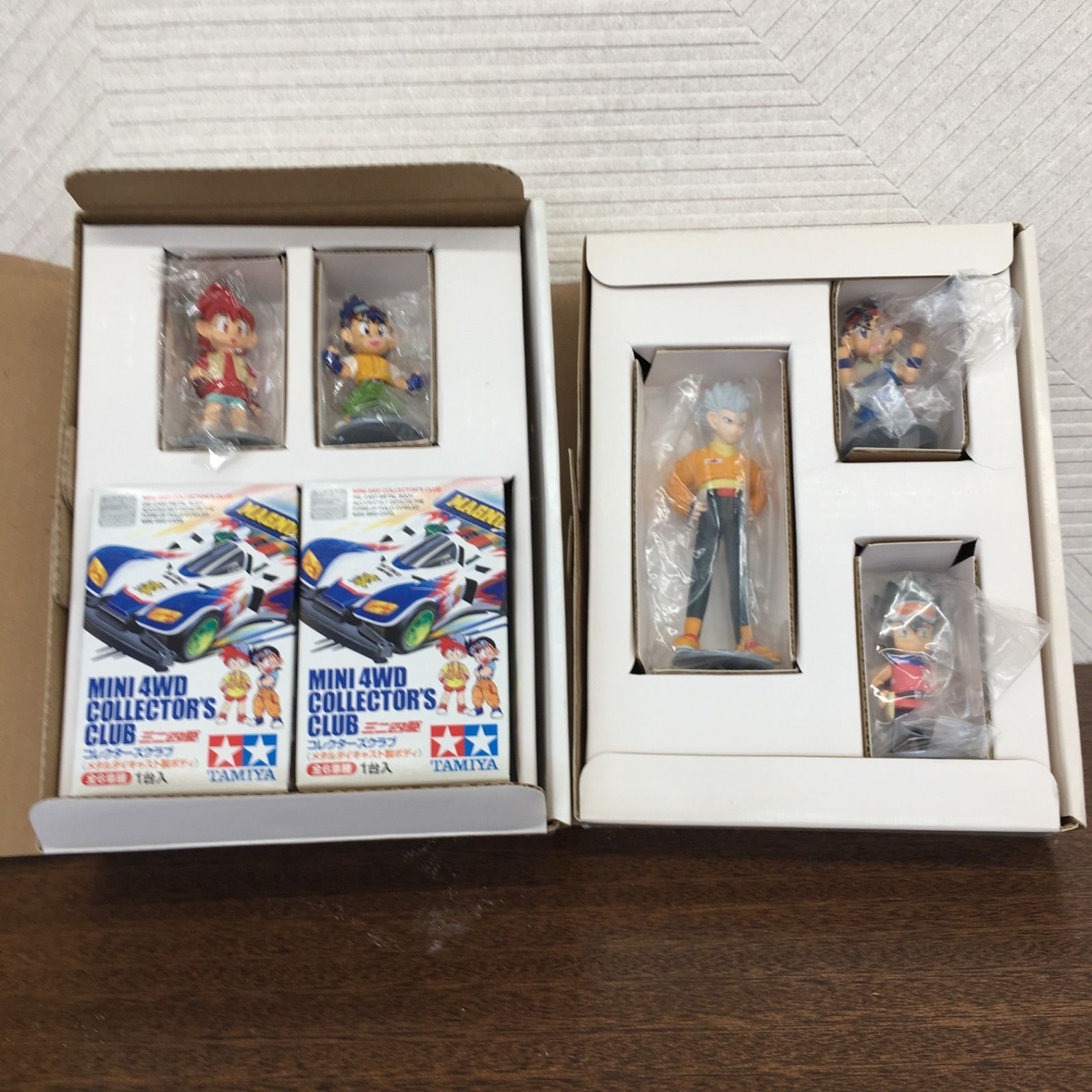 「初回生産特典」レッツ&ゴー　オリジナルフィギュアセット 爆走兄弟レッツ＆ゴー!! 初回生産特典 オリジナルフィギュア2箱セット