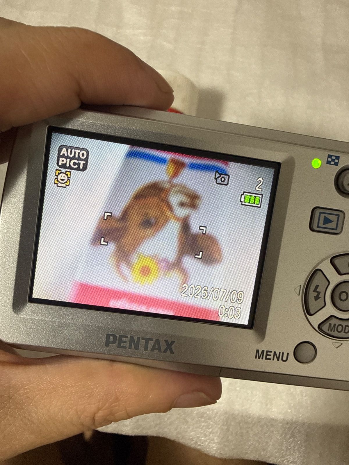 ❗️動作良好❗️デジカメ 本体 PENTAX Optio E60 - メルカリ