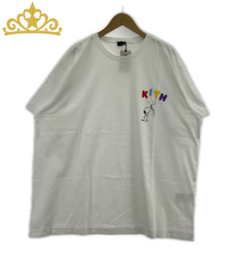 KITH × PEANUTS スヌーピー 25SS Balloon Tee XXL メンズ Tシャツ
